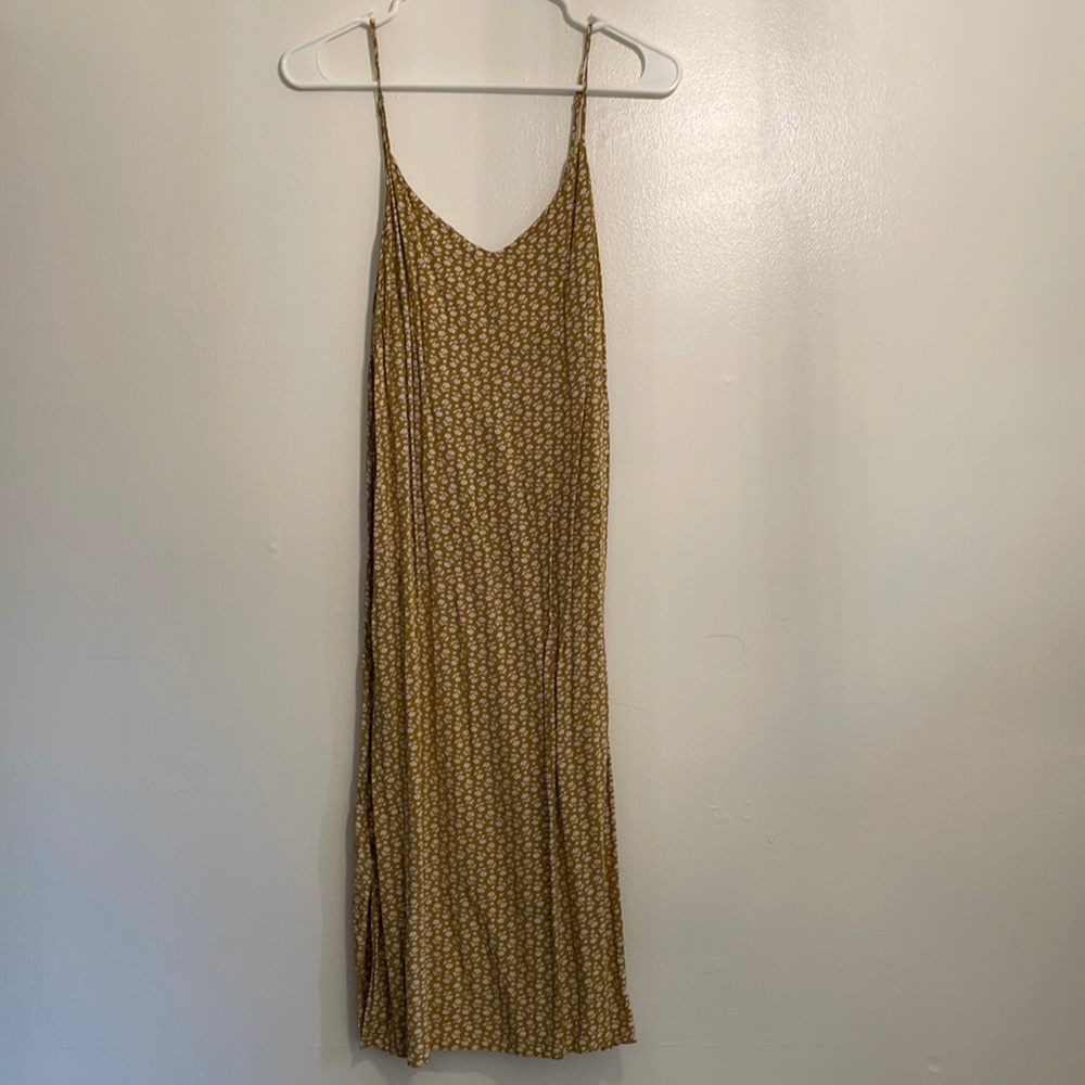 Madewell floral midi dress